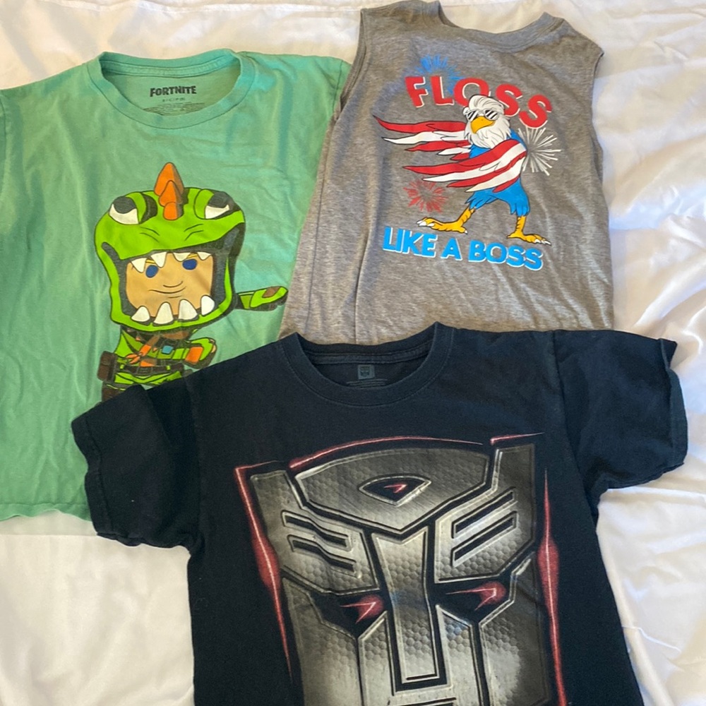 Set of 3 character tshirts